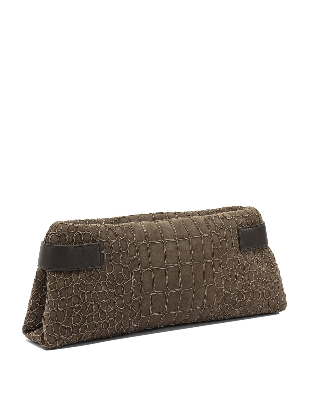 Brunello Cucinelli Essence Pouch - Brown | a8fbf6e7f1d15acbba65983fe76b21f8445520f5