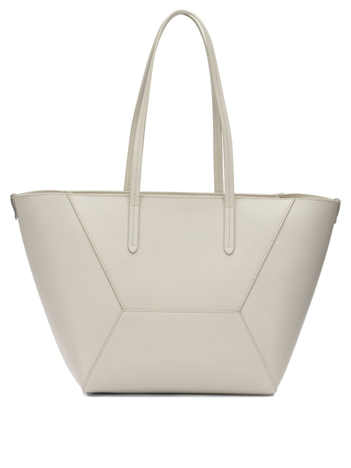 Brunello Cucinelli Bc Duo Shoulder Bags - White | bb57f63f532734f75f35dd3cd49ff9ed4502d1a9