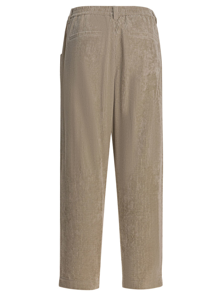 Brunello Cucinelli Baggy Pants Trousers - Beige | 18ceb1ce25814c250679dfc51ca1acc34106fd3d