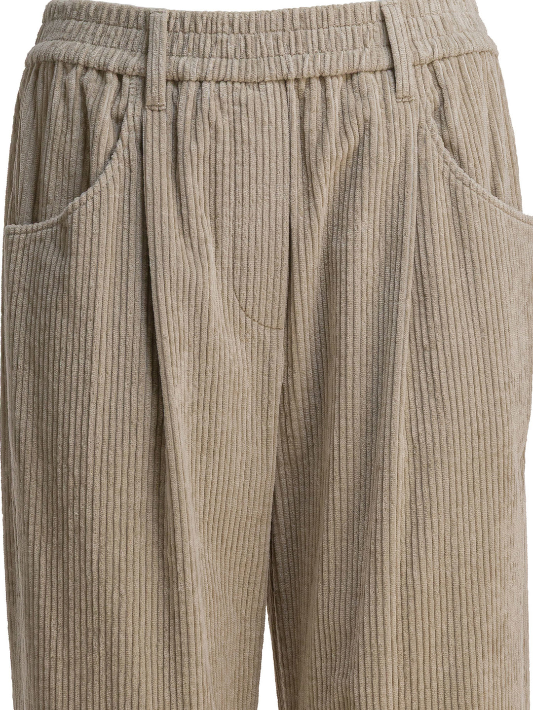 Brunello Cucinelli Baggy Pants Trousers - Beige | ac56bff00148d26f666488bf16a6e2347694876a