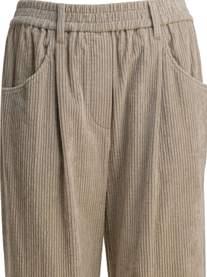 Brunello Cucinelli Baggy Pants Trousers - Beige | ac56bff00148d26f666488bf16a6e2347694876a