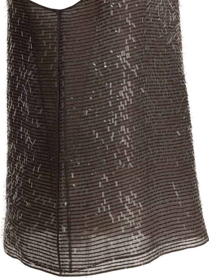 Brunello Cucinelli  Tops - Brown | 18e5d2576cbdb9707d409c15bb101e1a62ae1fd2