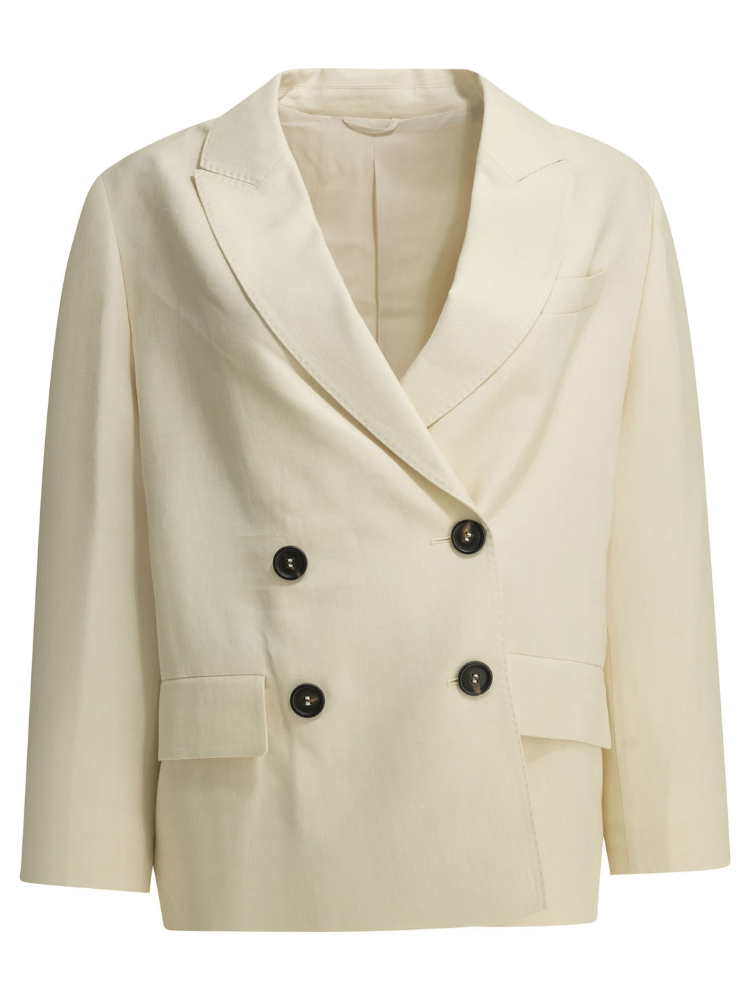 Brunello Cucinelli Fluid Jackets and Coats - White | b65ce5f54f528854b3d74b2357fc45c26fd06a0e