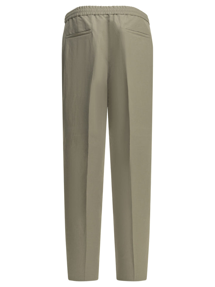 Brunello Cucinelli Casual Linen And Cotton Pants Trousers - Beige | 5703228094c65a0a6842882e6a08461fc827eff6