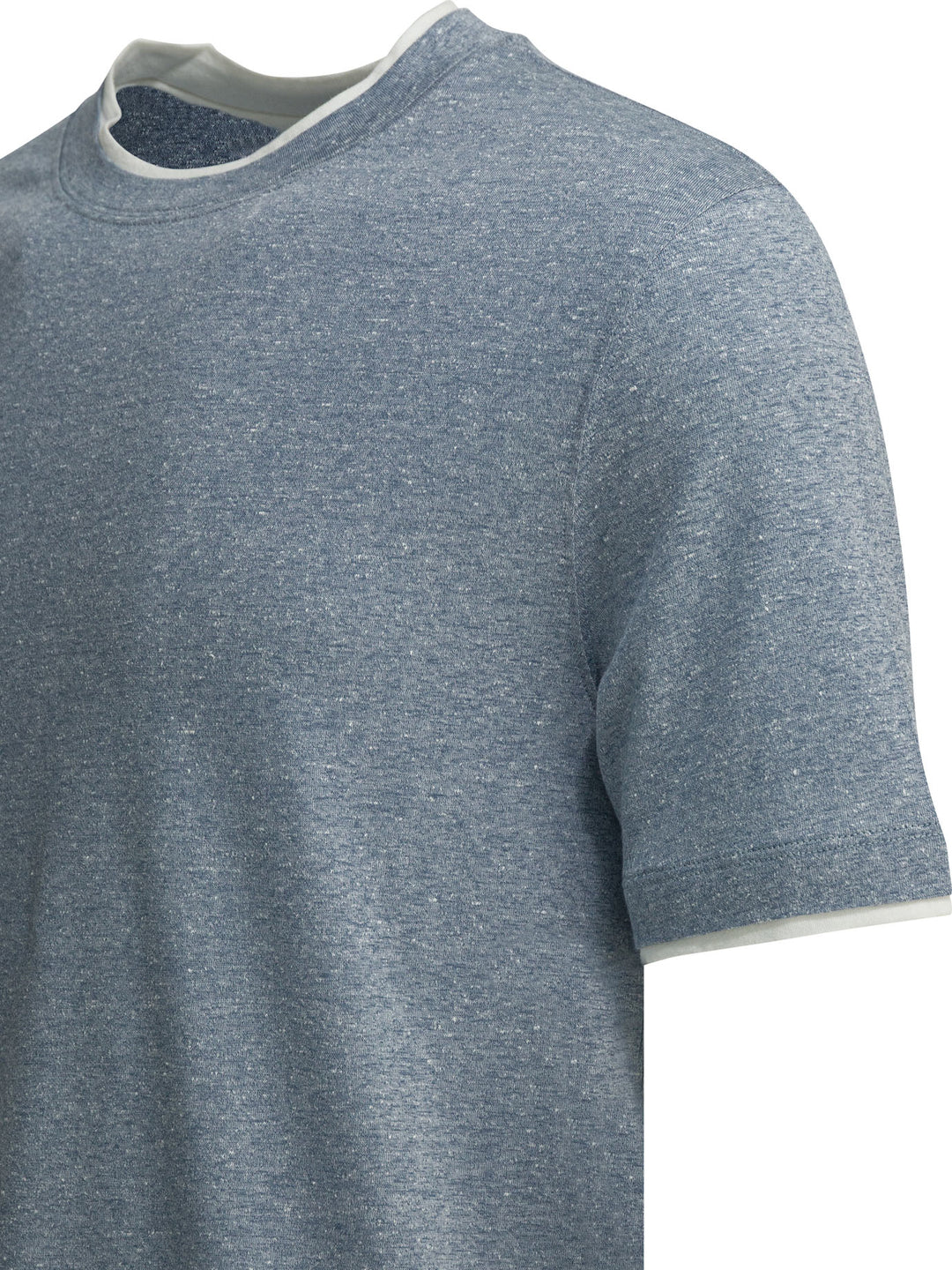 Brunello Cucinelli  T-shirts - Light blue | 1414e98f99e8e00ae83a5092021304087bbb9fd7