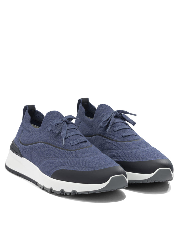 Brunello Cucinelli Low Sneakers Sneakers & Slip-On - Blue | 288bf66aa1ff4824376a55f5577a305998089bc3
