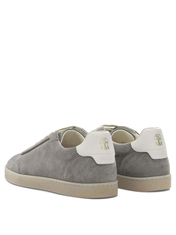 Brunello Cucinelli Low Sneakers Sneakers & Slip-On - Grey | e40598f14b58c587f5e09b103c01f3ff09ef3298
