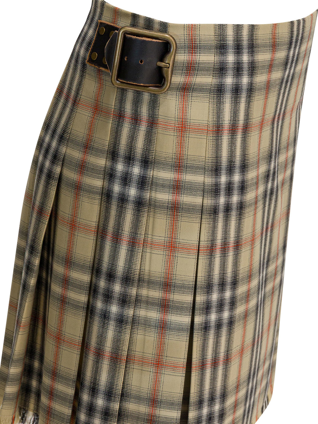 Burberry Check Skirts - Beige | d425a95aa0a451e73a80b6fcf2fa4da5da84be51