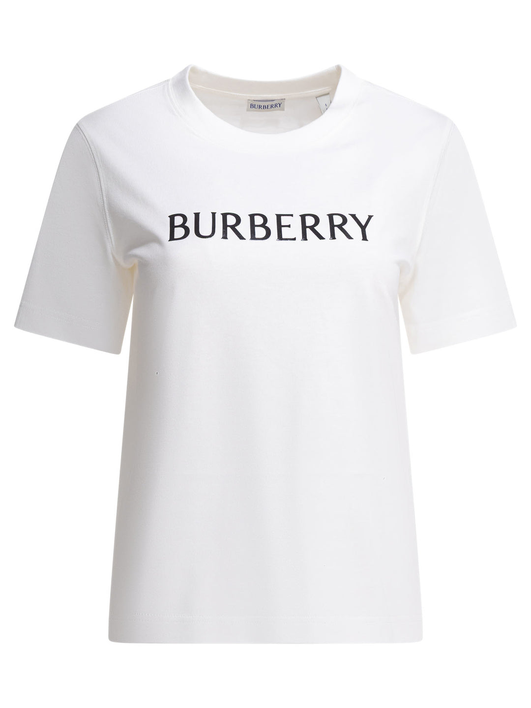Burberry Cotton T-Shirt With Logo T-shirts - White | 2062ce42b4059d48a4bd7f6a2d1989a0458c8b95