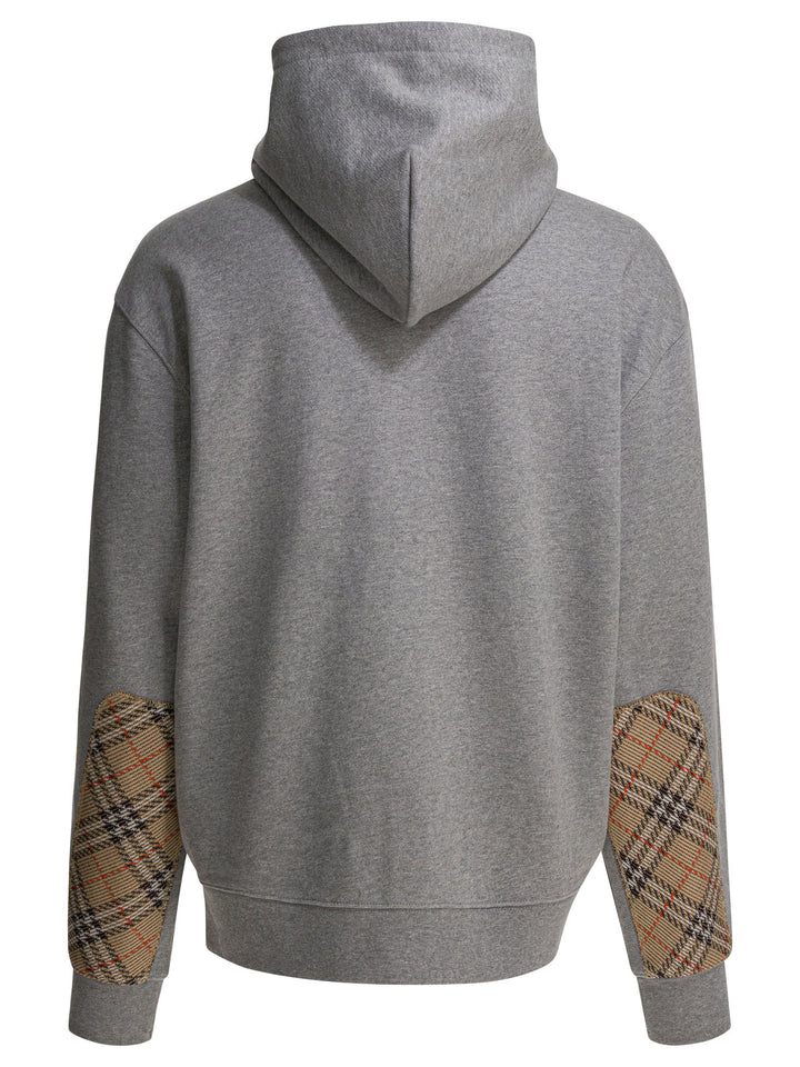 Burberry Check Sweatshirts - Grey | 7588611ae9cc2b046d8ef1ae4ca01049315dd711