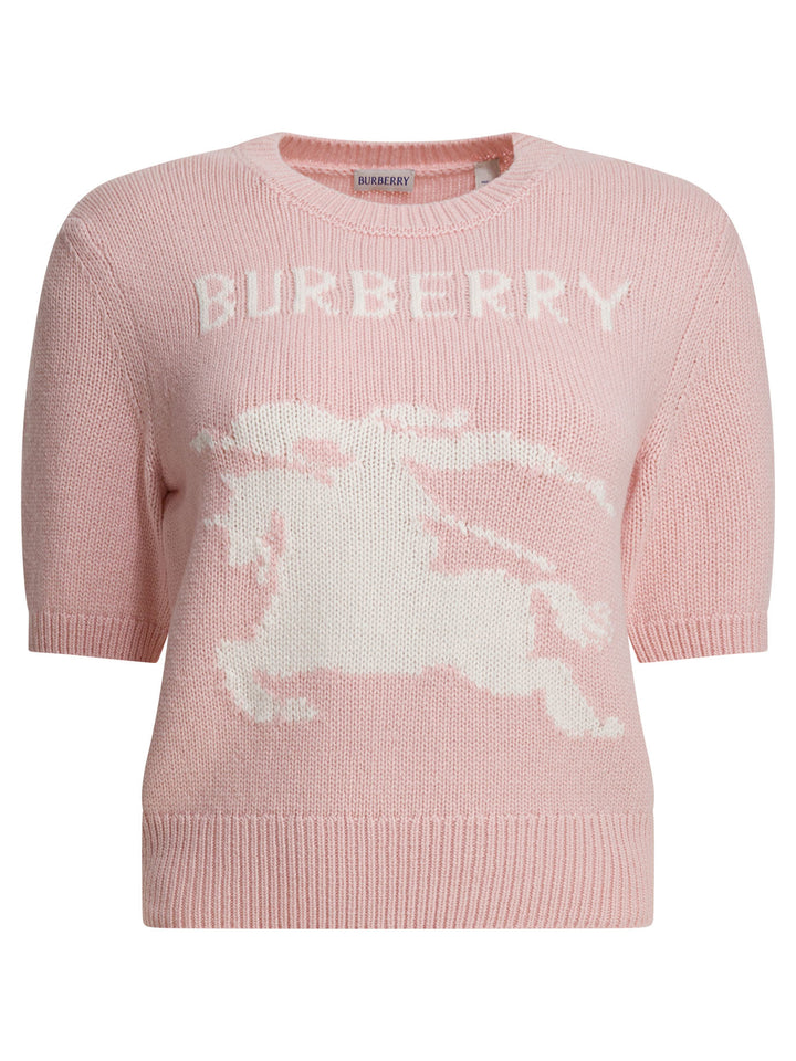 Burberry Skylar Ekd Knitwear - White | a91a5c2de0638d45988a799226d6130da39b81e4