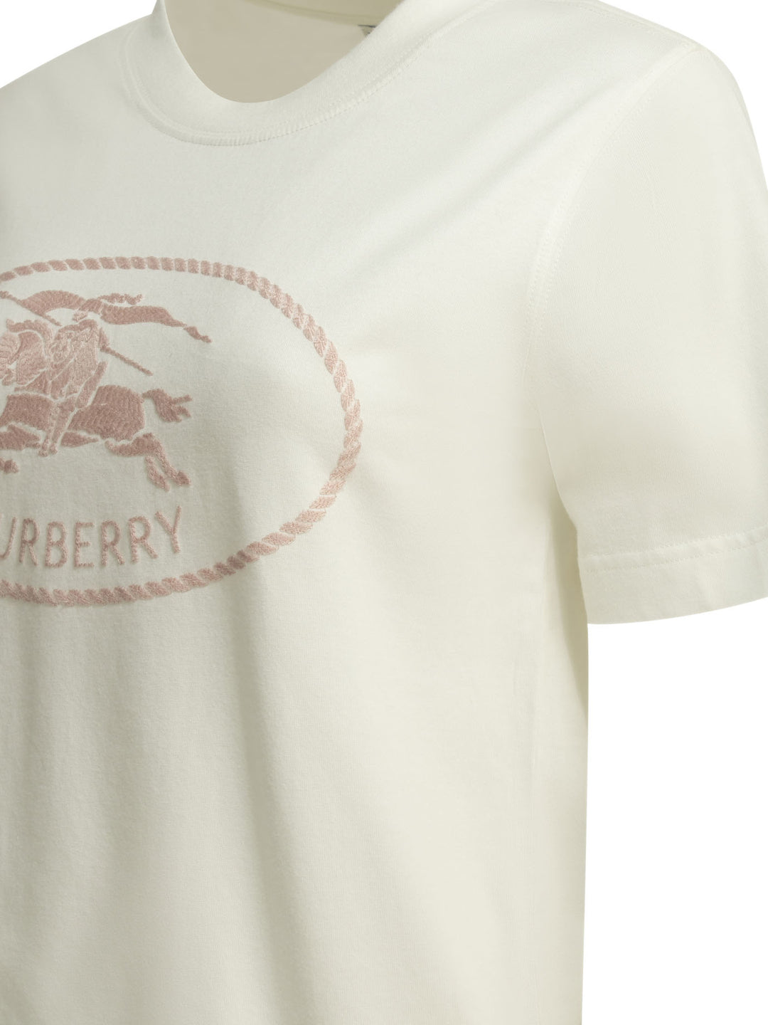 Burberry Knight Stamp T-shirts - White | e9324898143e6658062338ce5d640da343c0b92f