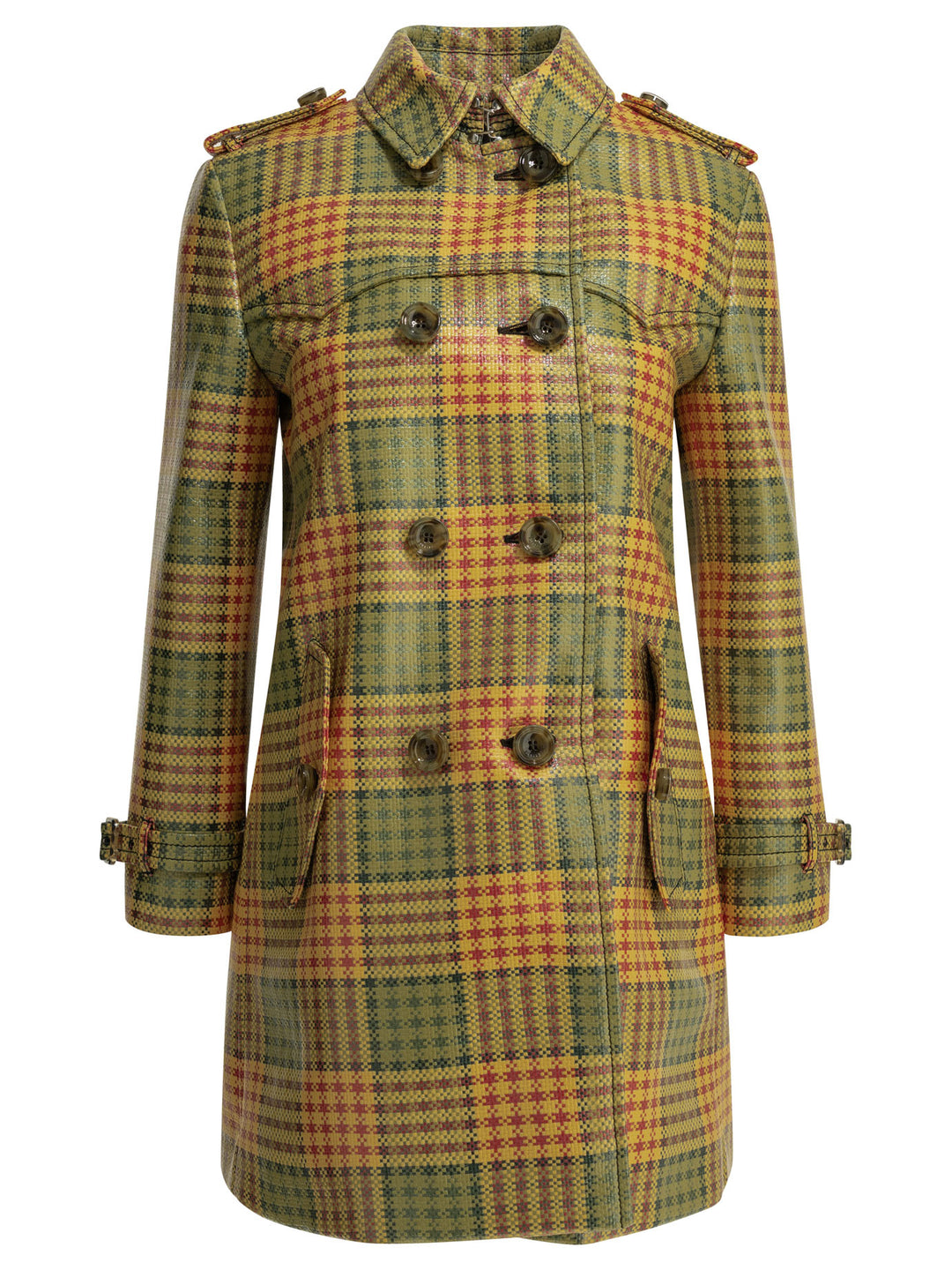 Burberry Summerside Check Jackets and Coats - Yellow | 162631307623df572865460fadba5086a9d05ffa