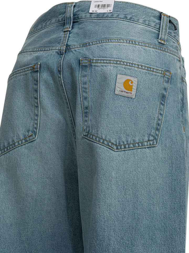 Carhartt Wip Landon Jeans - Light blue | df499c7a4ad3915563e59bd5615f3429a5ed9a09