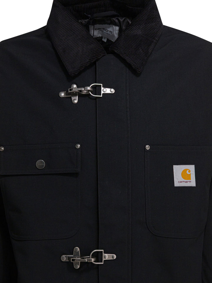 Carhartt Wip Adair Jackets and Coats - Black | 8aa0e77b38bd42ace4cd1e3f05e753b5e3107734