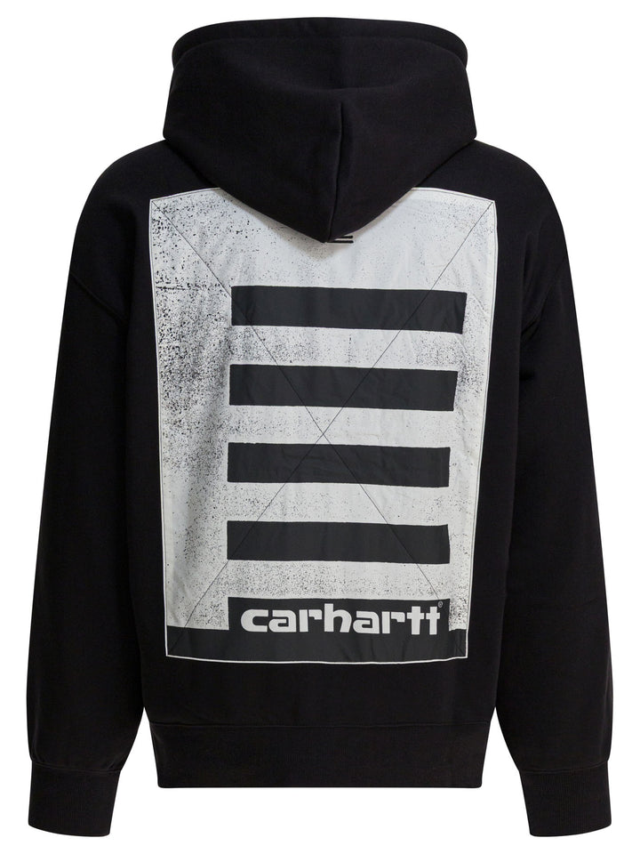 Carhartt Wip Archive Lines Sweatshirts - Black | 93e965a1a05f0a55155d355e0798cb204de981fa