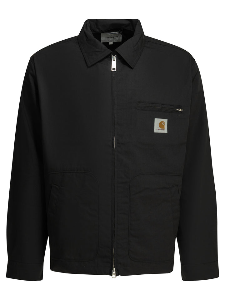 Carhartt Wip Postal Jacket Jackets and Coats - Black | fae05474b2a7db203cfff514b375937a659744b5