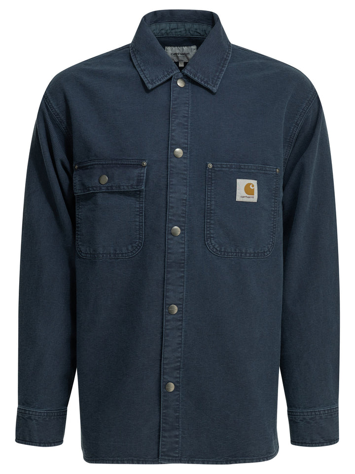 Carhartt Wip Parrish Shirt Jackets and Coats - Blue | 0fc27780d9a829f1ff86dd1cab511661d74827ae