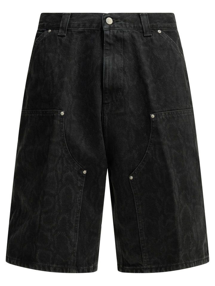 Carhartt Wip Og Double Knee Shorts - Black | 1ffcd490b301f2eb8ab6cb5b276c6da2e797c770