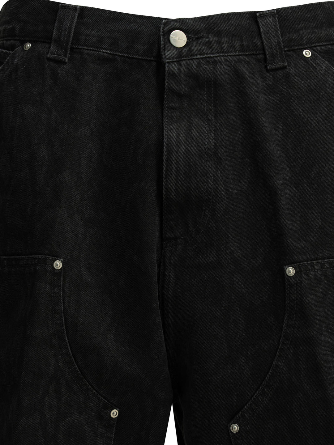 Carhartt Wip Og Double Knee Shorts - Black | b98f91881ac7175c08b703d829838ed52fc50566