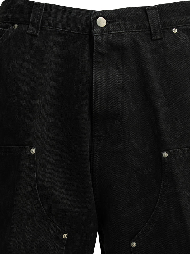 Carhartt Wip Og Double Knee Shorts - Black | b98f91881ac7175c08b703d829838ed52fc50566