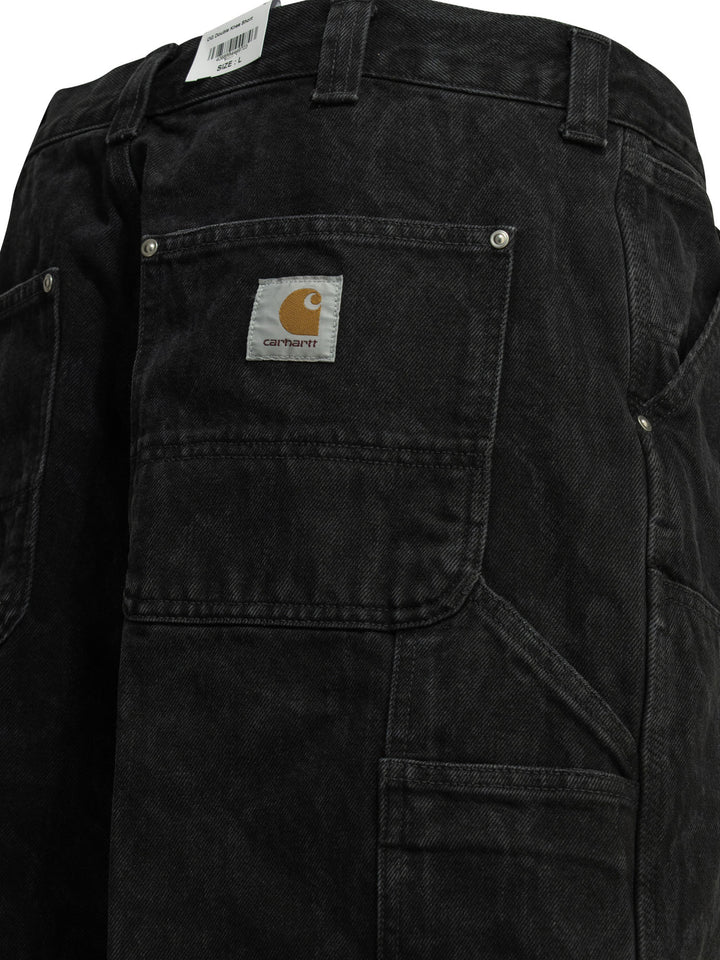 Carhartt Wip Og Double Knee Shorts - Black | 8c66ead68c20354d764be5f61d3e0e071a398995
