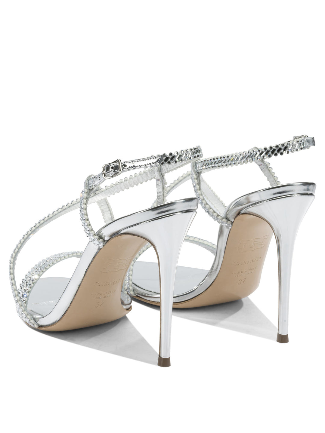 Casadei  Sandals - Silver | 975bbf3bb7c75433cc97abe56b88986d0107809d