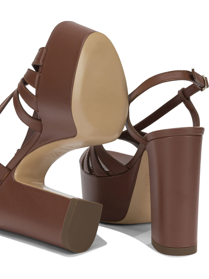 Casadei  Sandals - Brown | 0ec6bfc3fd46b14a4e0b041d61ff8fee588c6b81