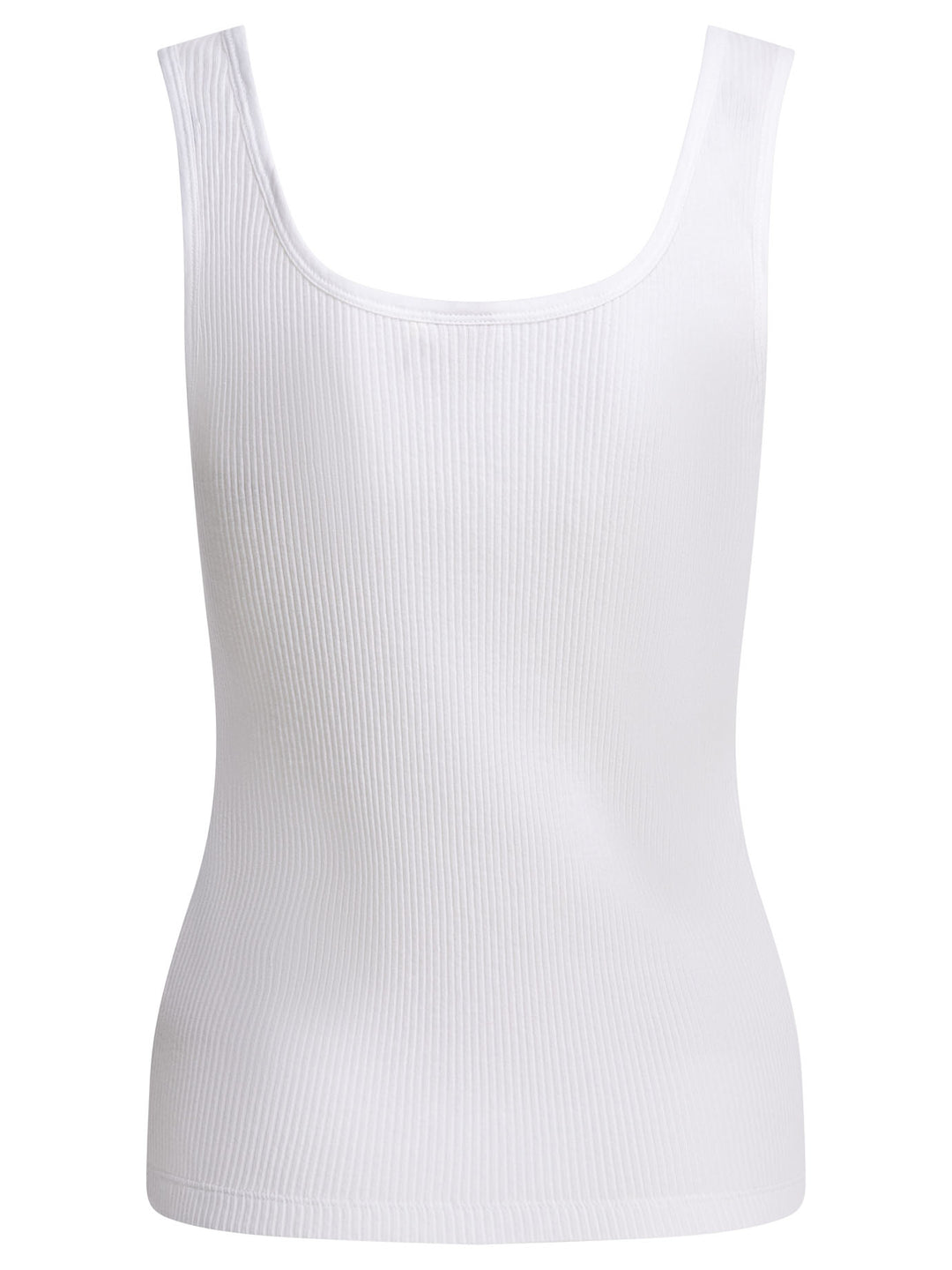 Chloé Logo Tank Top Tops - White | 693fb0db67a2d41ebddf2c05110d234b77d7a506