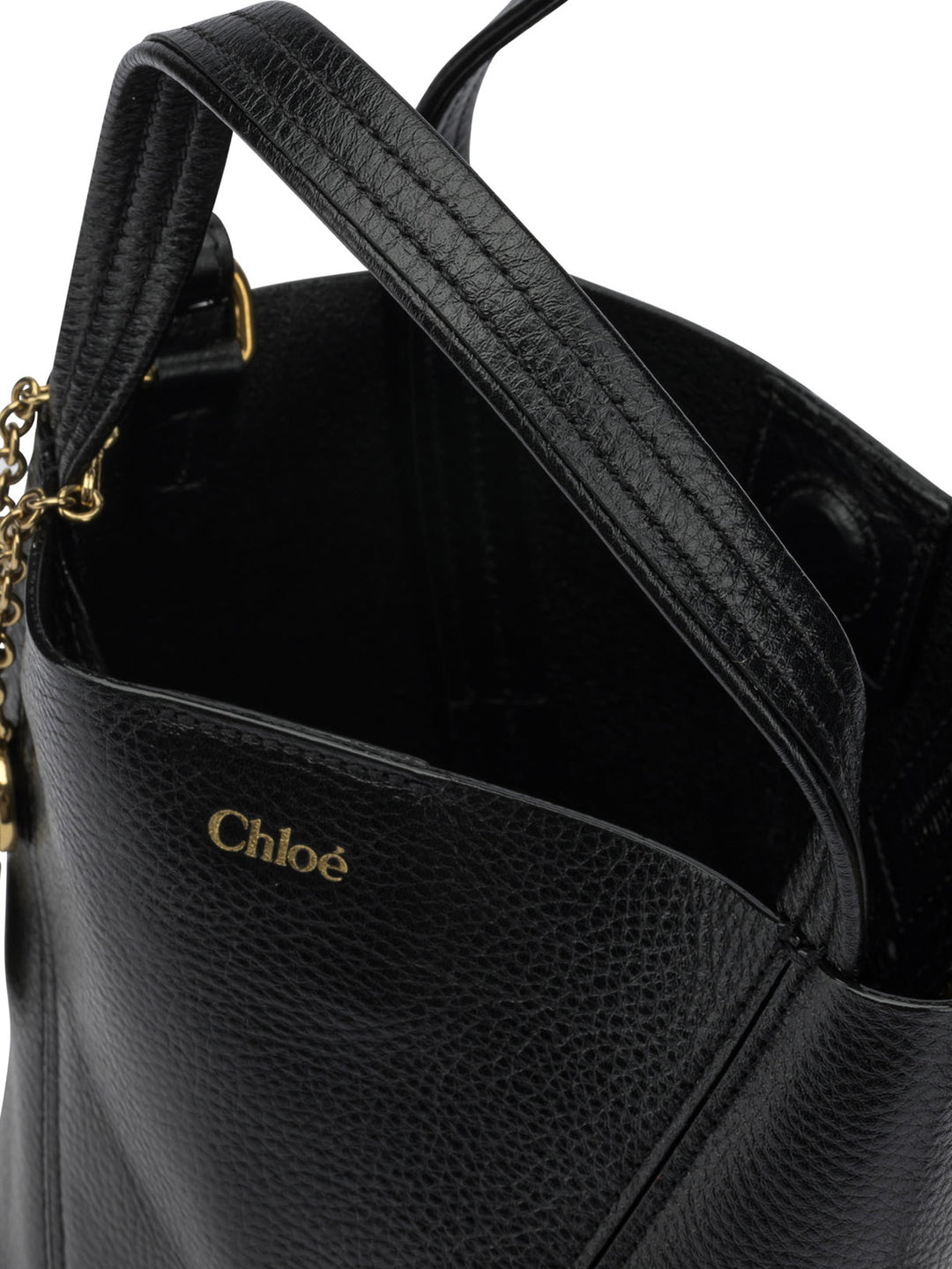 Chloé Spin Handbags - Black | 24227d7ab2615fc3b22d3ca2870afefecf8d1962