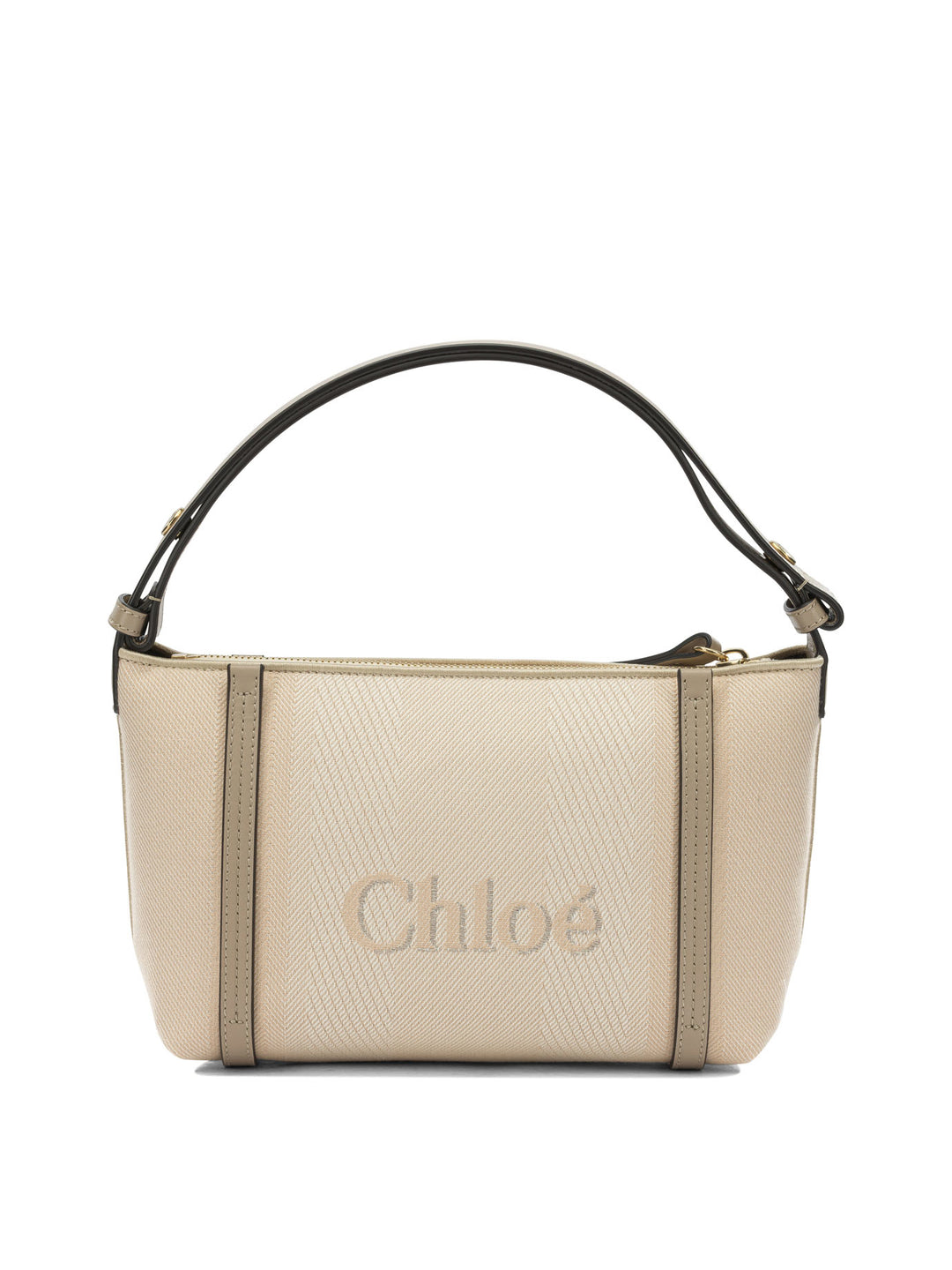 Chloé Carry Shoulder Bags - Beige | e8c3ef27d1b13213e877f10fac2c56558fdf45bf