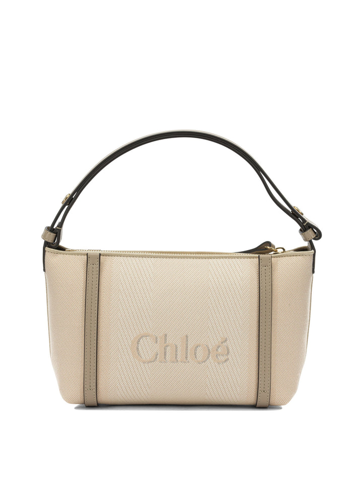 Chloé Carry Shoulder Bags - Beige | e8c3ef27d1b13213e877f10fac2c56558fdf45bf