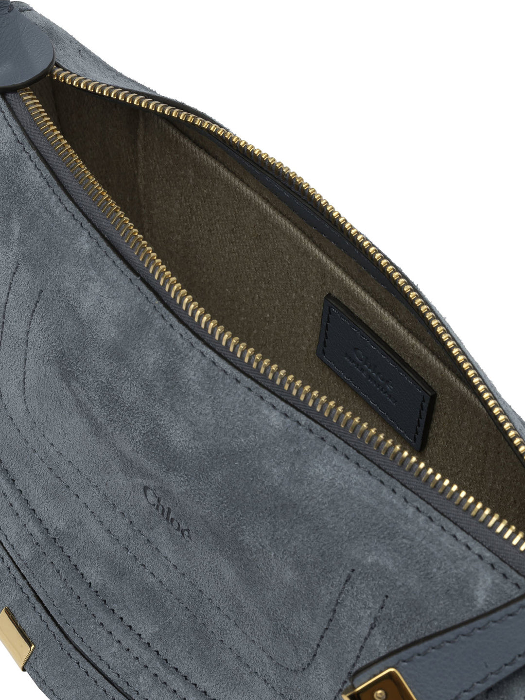 Chloé Mini Marcie Shoulder Bags - Blue | 836d17f3eb13d37e19bbb2428ffa742e5028ae1d