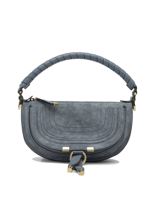 Mini Marcie Shoulder Bags Blue