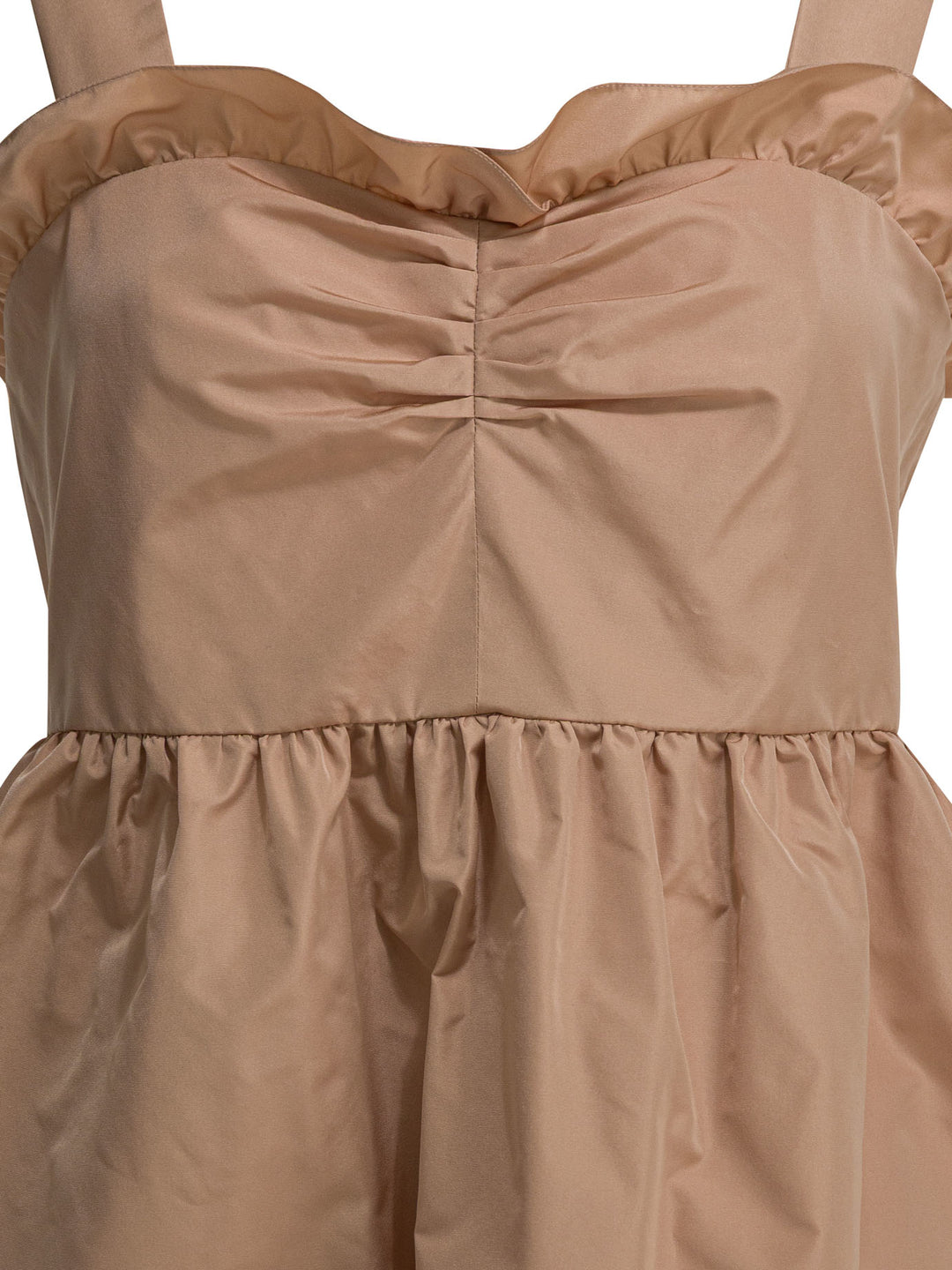 Chloé Balloon Dress In Silk Blend Dresses - Pink | b5e6249192df66b16dcff79855757f6b6291ccc1