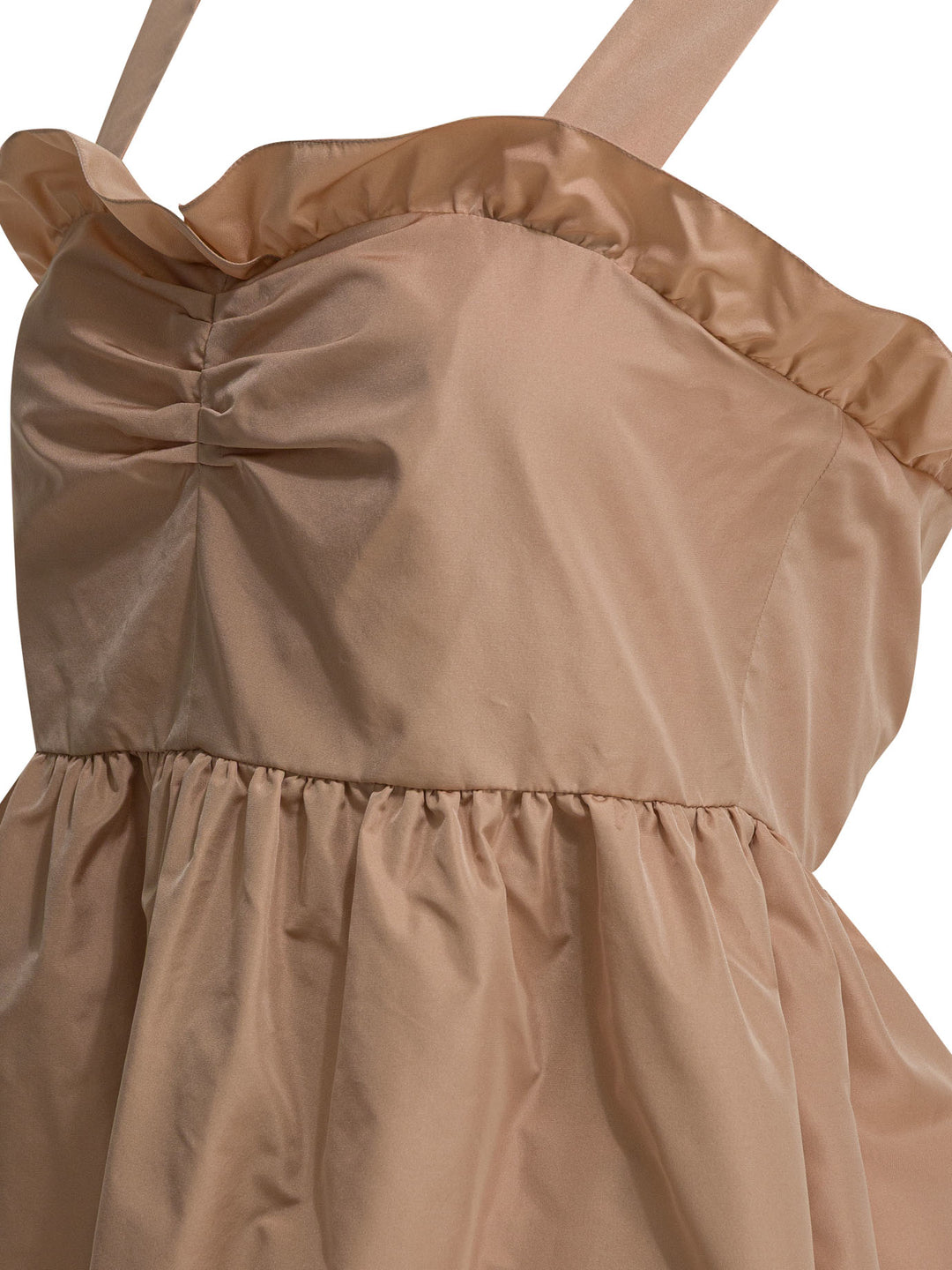 Chloé Balloon Dress In Silk Blend Dresses - Pink | 400dc3e4bce7dbb8404e8c559e4c68e01adb2bfa