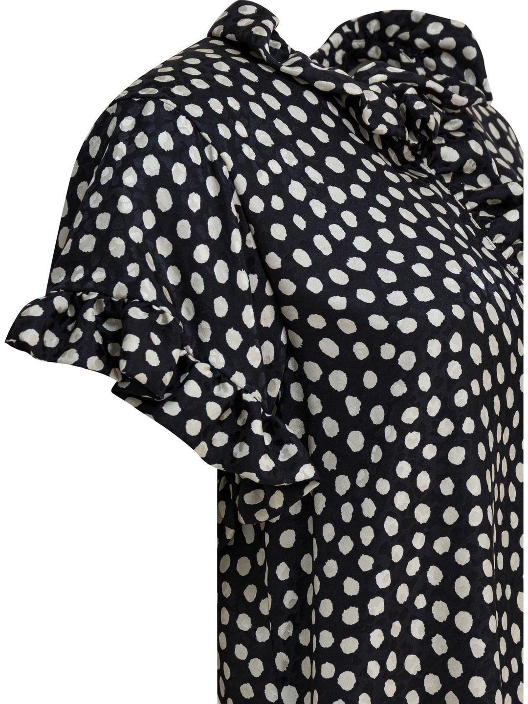 Chloé Short Silk Dress Dresses - Black | 84927eb720f4a8a4880224692bbf50cec5f3e72a