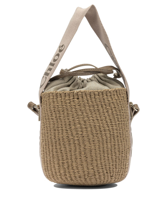 Woody Shoulder Bags Beige