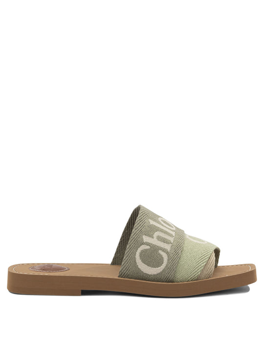 Woody Sandals Green