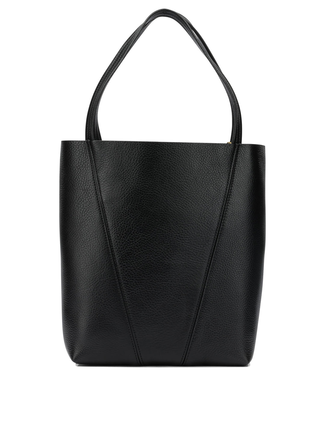 Chloé Spin Shoulder Bags - Black | 8b6c14ad5d1769cdabda9290dc4ea0c68379955f