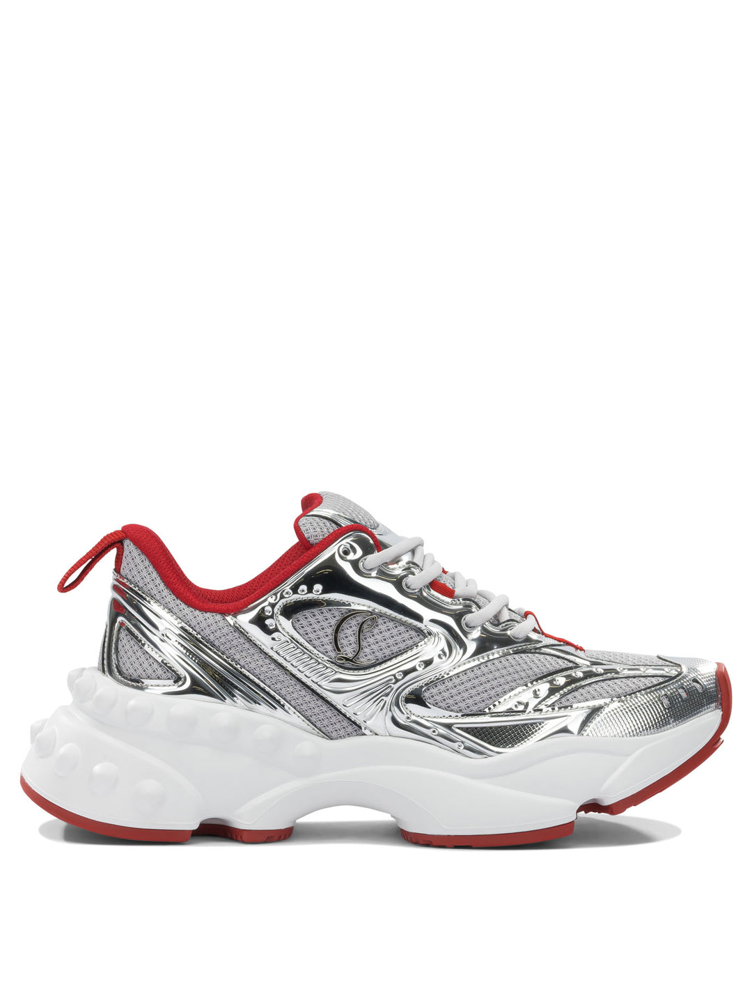 Christian Louboutin  Sneakers & Slip-On - Silver | dadae0493a72413a07387cc8d6db92b7556a077b