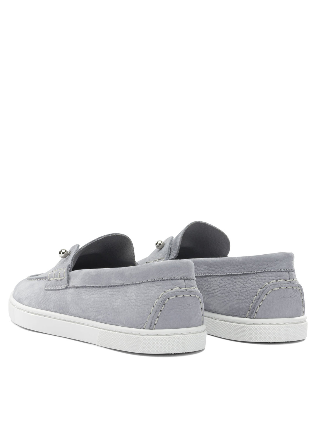 Christian Louboutin  Loafers & Slippers - Grey | 2ab6c87f8b890e7490f9e60505c3ddafaa6a1079