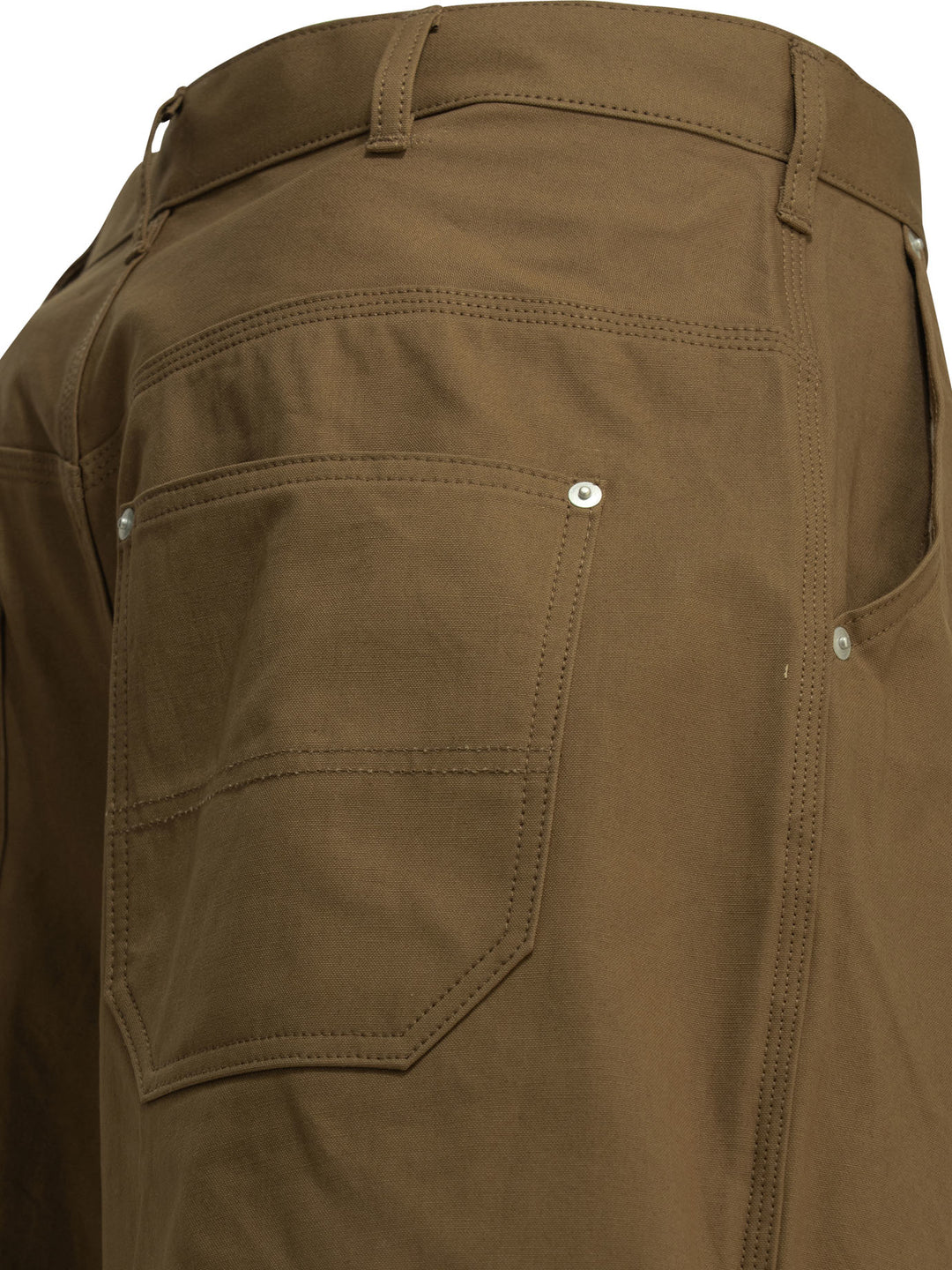 Comme Des GarçOns Homme Formal Cotton Shorts - Brown | d4d1ef5e397ac3cbfb819061c620f8a3ef0011b6