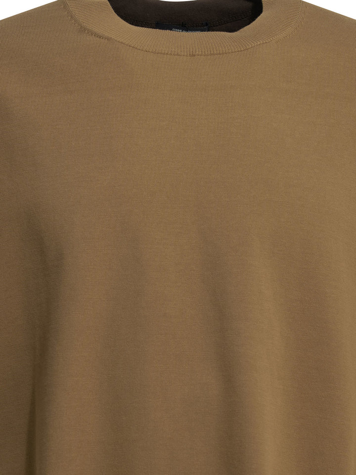 Comme Des GarçOns Homme Crew-Neck T-Shirt T-shirts - Brown | 9ffa81e4e60467fe242dbfae19d6eff5d0af478d