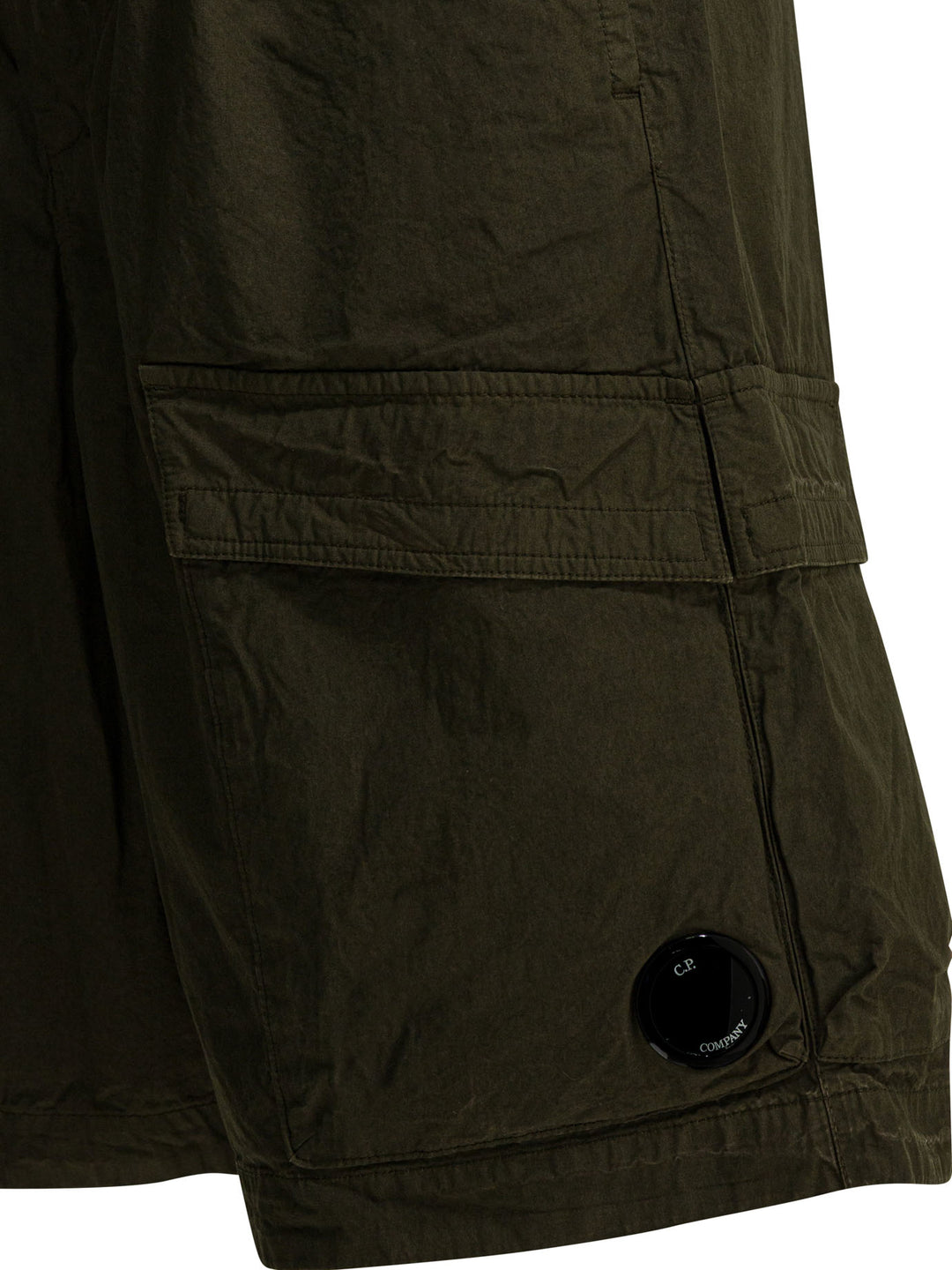 C.P. Company Micro-Reps Shorts - Green | 4890db50d813a99004aaa495b0d3cc312849afd3