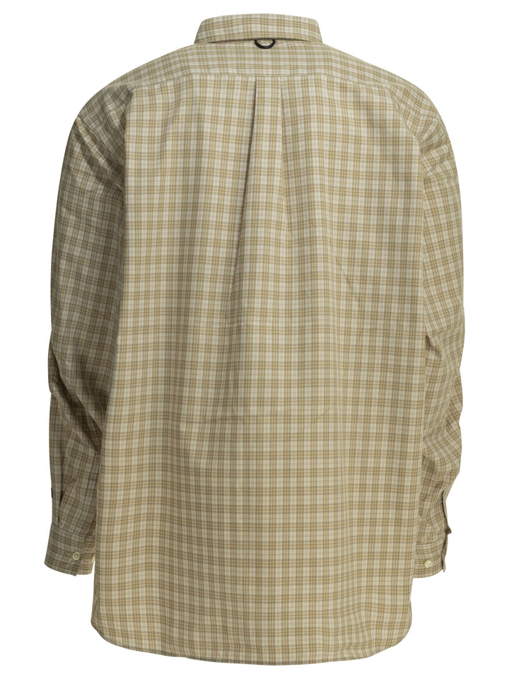 Daiwa Pier 39 Tech Button Down Shirts - Beige | ac8004bd9d78b27bed5a09f5e44287bbae7867eb