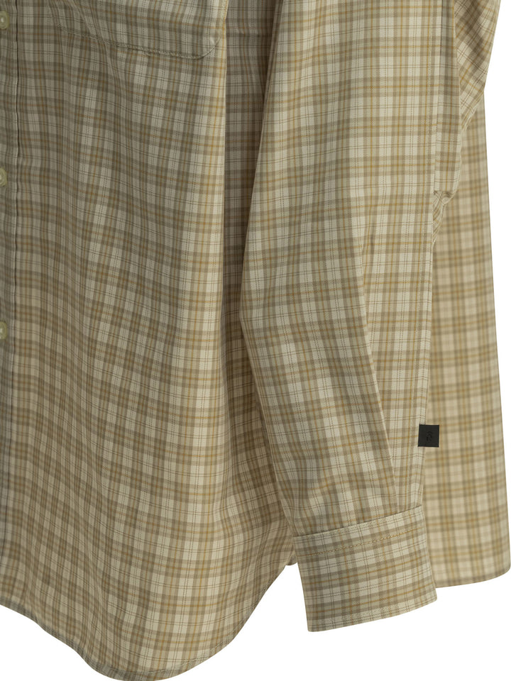 Daiwa Pier 39 Tech Button Down Shirts - Beige | a2e349b3b3474917c997448998541669a52ce17e