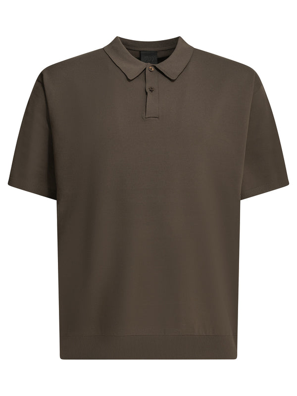 Tech Knit Polo Shirts Brown