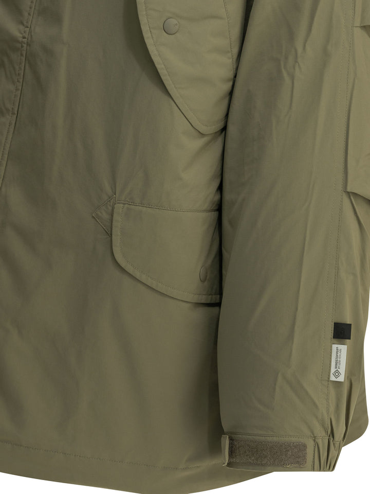 Daiwa Pier 39 Windstopper® Flight Parka Jackets and Coats - Green | 78831d239cb1817046d8018e0cc5764a09ba4062
