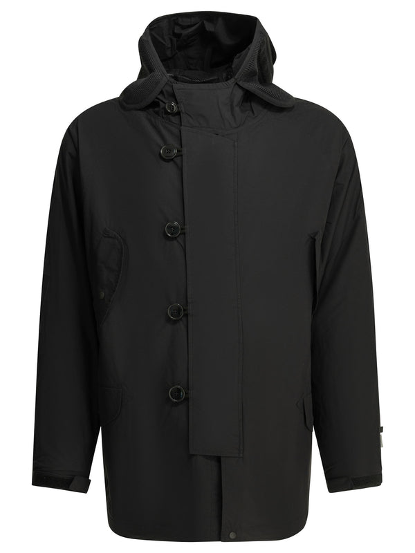 Windstopper® Flight Parka Jackets And Coats Black